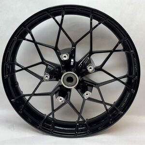 OEM Harley-Davidson Gloss Black Prodigy Front  Wheel '19